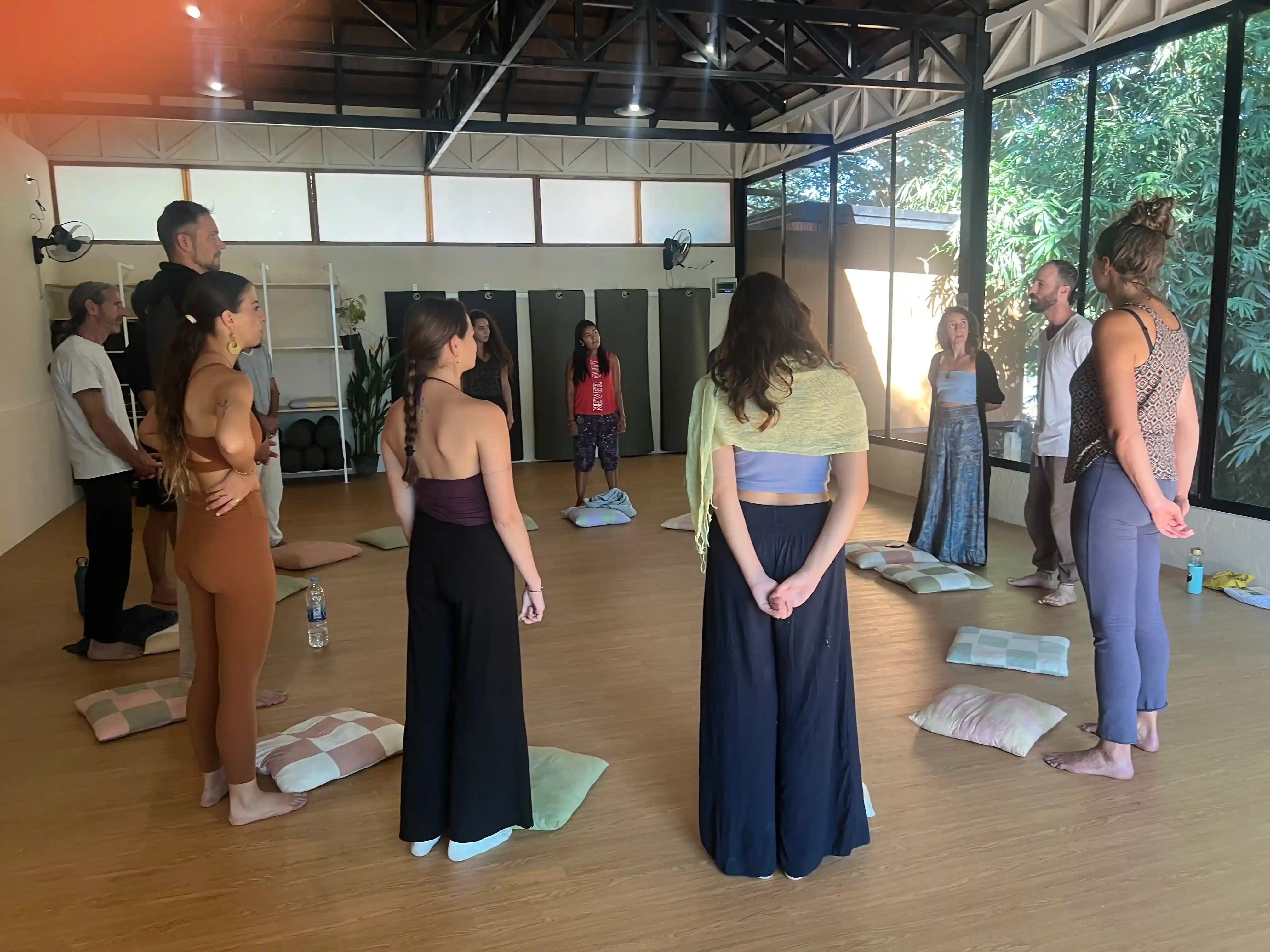 The Ark retreat venue at sunset